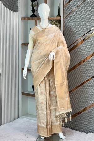 Golden Premium Soft Silk Kanchipuram Sar...