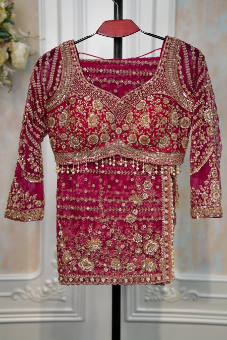 Premium Jam Net Grand Party Saree Online...