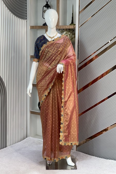 Boutique Soft Tissue Silk Saree – Perfec...